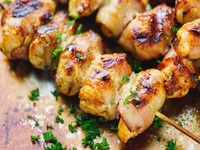 CHICKEN BACON SHISH KABOB